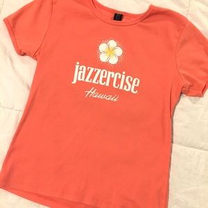 Jazzercise Hawaii Tee (Unique, Rare)